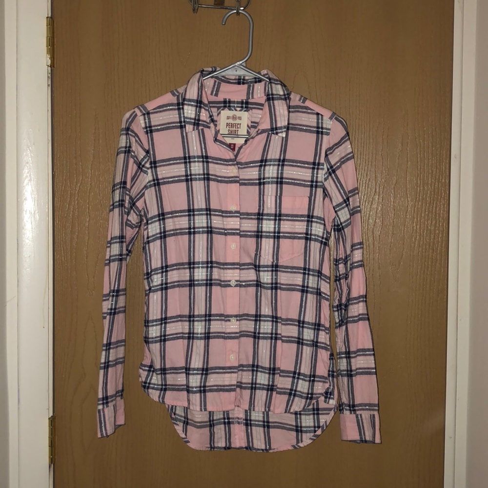 Plaid button up
